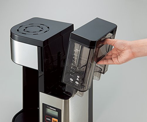  EC-YTC100XB Coffee Maker, 10-Cup, Stainless Steel/Black