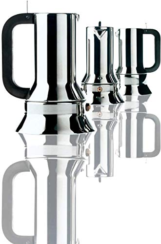 Alessi 9090/M Stovetop Richard Sapper Espresso Maker 10 Cups