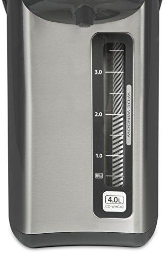  CD-WHC40XH Micom Water Boiler & Warmer, 135 Oz, Stainless Gray