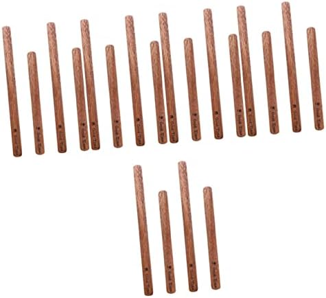  Baluue 4pcs Coffee Stirring Chips Coffee Stirrers Beverage Stirrers Coffee Tamper Set Tea Stirrers Beverage Stir Sticks Wooden Simple Light Brown Stir Sticks