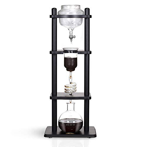  Cold Brew Maker I Ice Coffee Machine With Slow Drip Technology I Makes 6-8 Cups (32oz), Large Capacity Cold Brew Coffee Tower, Black