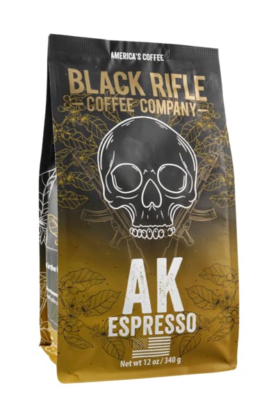  , AK-47 Espresso,100% Arabica Coffee,Colombian Supremo Roasted Dark, Whole Bean 12 Oz Bag