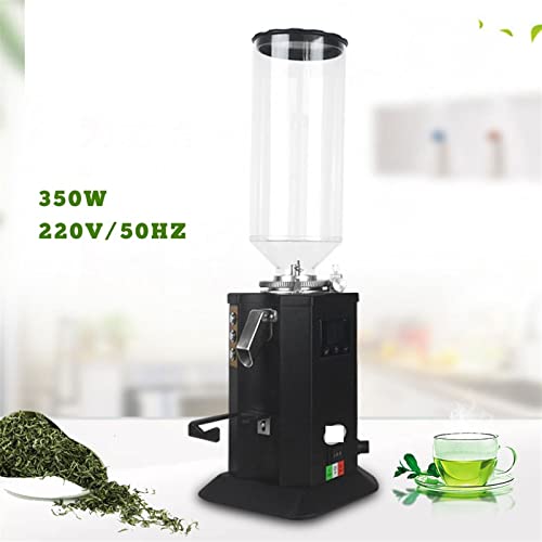  9L Tea Milling Machine 200W Matcha Grinder Automatic Electric Grinding Tea Machine Commercial Miller Black/White 110/220V (Color : White, Size : US_220V)