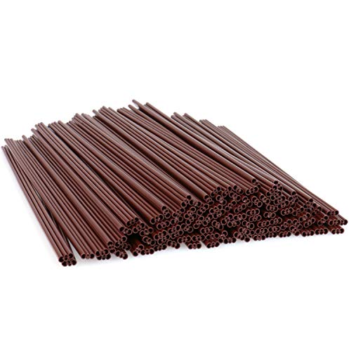  Coffee Stirrers Disposable Plastic Sip Drink Coffee Stir Sticks Straws, 100 Pcs