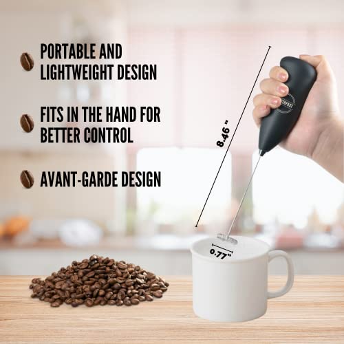  : Frother, Frother For Coffee, Milk Frother, Foamer For Cappuccino, Frappe, Chocolate Cold And Hot, Matcha, Frother Handheld, Electric Whisk, Mini Whisk, Coffee Frother Handheld, Milk Whisk.
