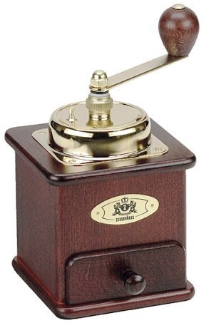 Zassenhaus Mahogany Closed-Hopper Coffee Mill Model 151MA