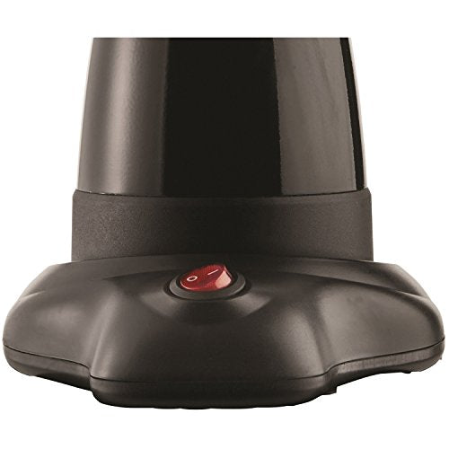  Electric Moka Pot Espresso Machine, 6-Cup, Black