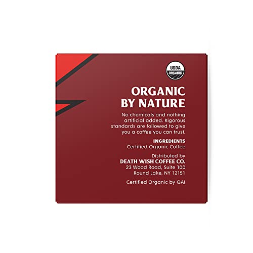  EATH WISH COFFEE - Single Serve Coffee - Extra Kick Of Caffeine - 10 Each Of Medium, Dark, And Espresso Roast - Mixed Roast Variety Pack