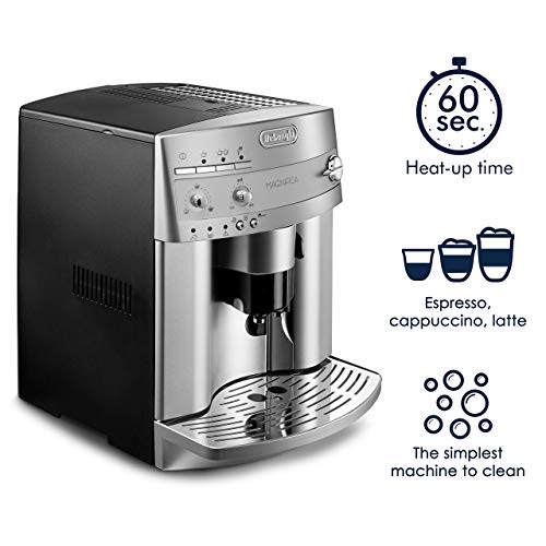 De'Longhi ESAM3300 Magnifica Super Automatic 14 Cups Espresso & Coffee Machine (Renewed)