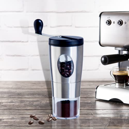  Manual Coffee Grinder, Stainless