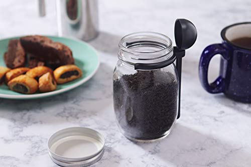  Coffee Spoon Clip For Wide Mouth Mason Jars, 6"