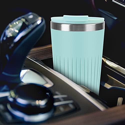  Auto Stirring Cup, BEYOUNG Automatic Magnetic Self Stirring Coffee Cup With 3 Mixing Function, Travel Tumbler Car Cup With Wireless Shaftless Mixing Strong Power For Protein Milk Chocolate Mocha,Green
