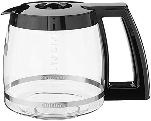 Cuisinart Coffee Maker, 14-Cup Glass Carafe, Fully Automatic For Brew Strength Control & 1-4 Cup Setting, Stainless Steel, DCC-3200P1