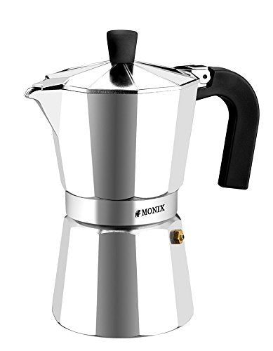  Monix Vitro Express 12 Cup Coffee Maker, Aluminium, Silver, 30 X 30 X 30 Cm