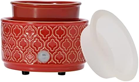  Candle Warmer Mug Warmer On Desk Heating, Electric Warmer For Home & Office (White)