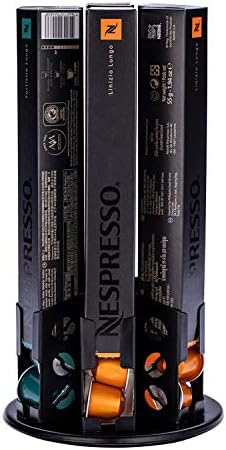  Ship Nespresso Pod Holders Storage Carousel Coffee Nespresso Original Line Capsules Holder Coffee Capsules Holder Organizer Stand Small 80 Pods Originalline