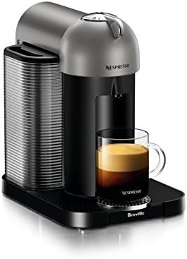 Breville Nespresso Vertuo Coffee And Espresso Machine, Matte Black & Capsules VertuoLine, Espresso Variety Pack, Medium And Dark Roast Espresso Coffee, 50 Count Coffee Pods, Brews 1.35 Ounce