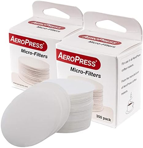  Press Replacement Filter Pack - Microfilters For AeroPress Coffee And Espresso Maker - 2 Pack (700 Count)