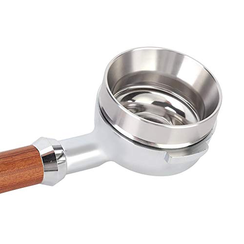  Dosing Ring Magnetic Silver Aluminum Alloy Universal Coffee Machine Accessories Home Kitchen(58 Mm)