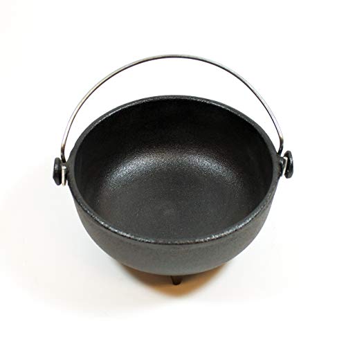  Pre Seasoned Ol' Iron Kettle, 6 Inch Diameter
