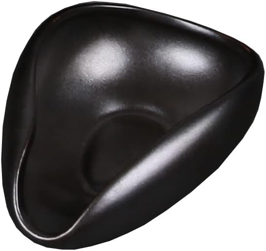  2pcs Ceramic Coffee Scoops Coffee Bean Weighing Bowls Coffee Powder Spoon