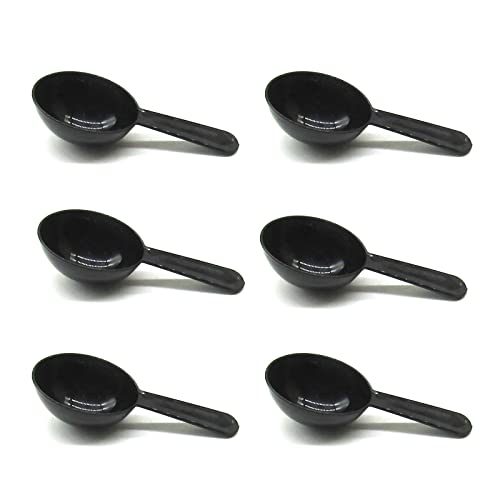  6 Pcs Plastic Coffee Measuring Spoons Tablespoon Coffee Scoop Short Handle Scoops For Coffee Spices Tea Sugar