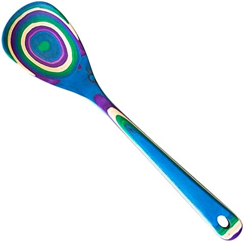  Ique Mumbai Collection 8" Spreading Knife In Colored Birch Wood