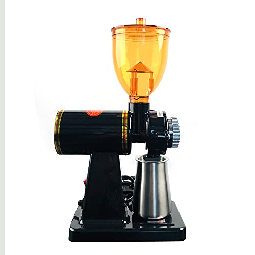 Electric Coffee Grinder 180W Coffee Espresso Bean Grinder Automatic Burr Grinder Coffee Mill Adjustable 8 Gear Commercial Home Milling Grinding Machine Professional Miller