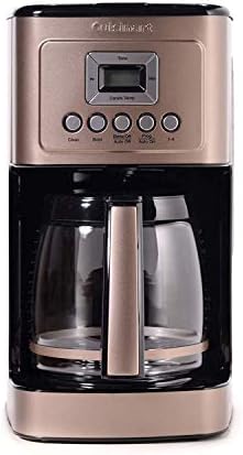 Cuisinart Coffee Maker, 14-Cup Glass Carafe, Fully Automatic For Brew Strength Control & 1-4 Cup Setting, Stainless Steel, DCC-3200P1