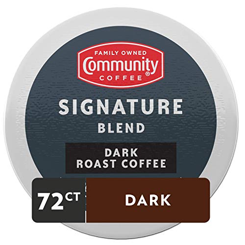  Signature Blend 72 Count Coffee Pods, Dark Roast, Compatible With Keurig 2.0 K-Cup Brewers, 12 Count (Pack Of 6)