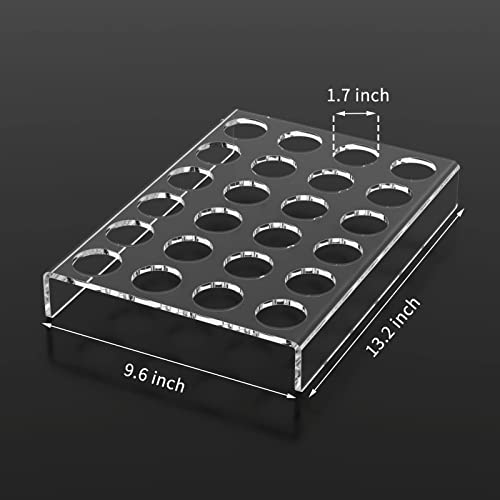  Acrylic K Cup Drawer Organizer, Clear K Cup Organizer Tray For Drawer Or Countertop Storage, Hold 24 Coffee Capsules,K Cup Coffee Pod Holder For Office And Kitchen K Cup Storage (9.6x13.2Inches)