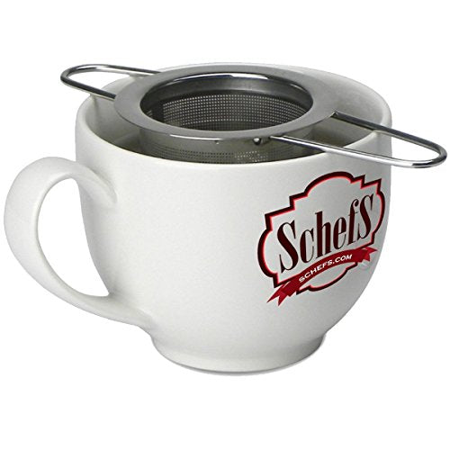  Schefs Premium Tea Infuser - Stainless Steel - Tea Filter - Perfect Strainer For Loose Leaf Tea,SCFTF-01