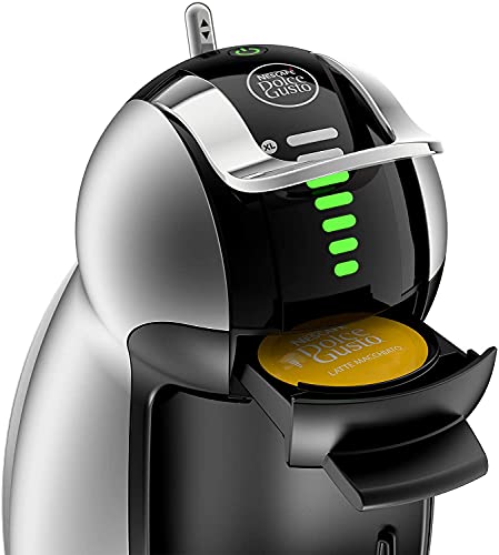  NESCAFÉ Dolce Gusto Coffee Machine, Genio 2, Espresso, Cappuccino And Latte Pod Machine,45 Ounces, Silver