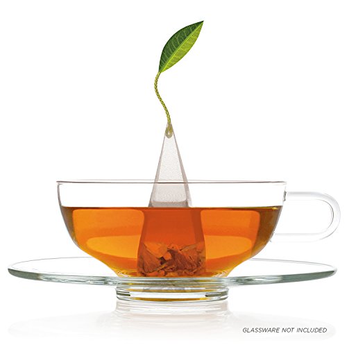  Earl Grey Event Box Bulk Pack, 48 Handcrafted Black Tea Pyramid Infuser Bags