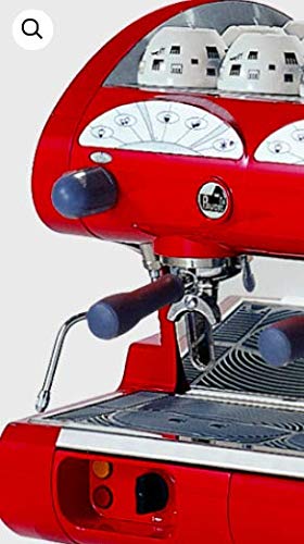  Bar-Star 2V-R 2-Group Volumetric Commercial Espresso Machine, 14L Boiler Water Capacity, Red