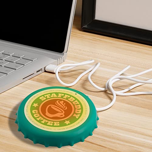  Coffee Mug Warmer,Electric Beverage Warmers For Heating Coffee, Beverage, Milk, Tea And Hot Chocolate(Green)