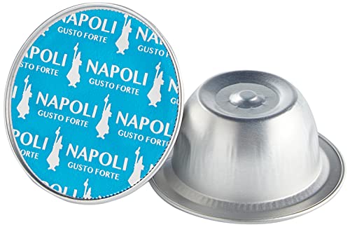 Bialetti 6822 Mini Express Espresso Capsules, Napoli, 16-pack