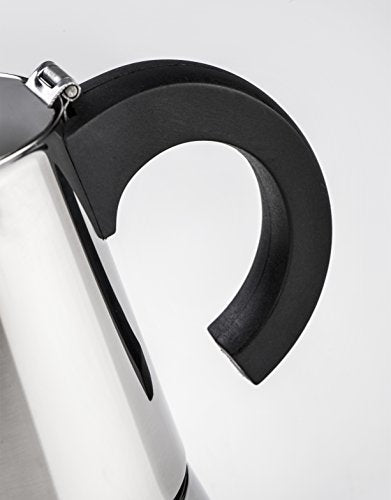  La Cafetiere Inox 2 Cups. Product Certified By The Accademia Italiana Maestri Del Caffè. Suitable For Induction.