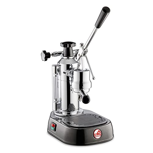  EPBB-8 Europiccola 8-Cup Lever Style Espresso Machine, Black Base