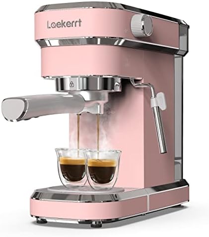  Espresso Machine 20 Bar Espresso Maker CMEP01 With Milk Frother Steamer, Home Expresso Coffee Machine For Cappuccino And Latte (Navy Blue, Stainless Steel) Gift For Coffee Lovers, Father