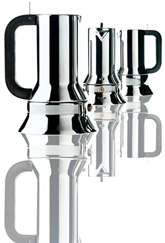 Alessi 9090/6 Stovetop Espresso Coffee Maker 6 Cup