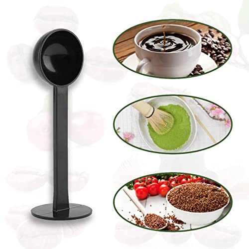  Multifunctional Plastic Coffee Measuring Tamping Spoon,Reusable Standing Coffee Scoops,Household Commercial Supplies