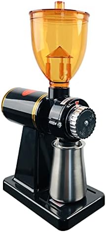  Electric Coffee Grinder 180W Coffee Espresso Bean Grinder Automatic Burr Grinder Coffee Mill Adjustable 8 Gear Commercial Home Milling Grinding Machine Professional Miller
