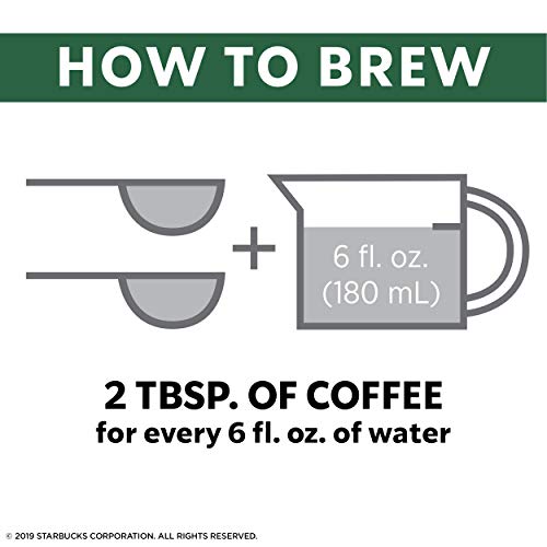 Starbucks Medium Roast Ground Coffee — Breakfast Blend — 100% Arabica — 1 Bag (28 Oz.)
