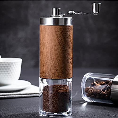  Upgrade Manual Coffee Grinder, Premium Coffee Bean Mill With Ceramic Burrs And Adjustable Coarseness, Portable Hand Coffee Bean Mill For Office, Home, Traveling, Camping,Outdoor