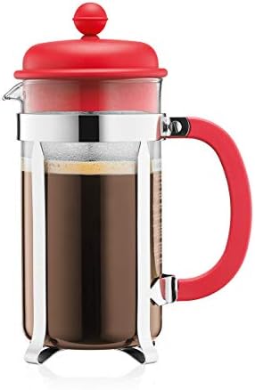 Bodum ODUM Caffettiera 3 Cup French Press Coffee Maker, White, 0.35 L, 12 Oz