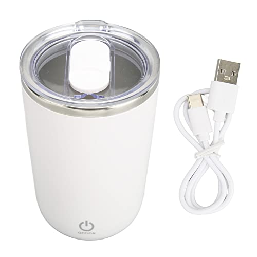  Automatic Stirring Mug, Stainless Steel Fast Cooling Quite Operation Electric Mixing Cup, Quickly Stirring 350Ml Self Stirring Coffee Mug, For Coffee, Milk