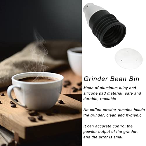  Grinder Single Dose Hopper, 60g Grinder Blowing Bean Bin Aluminium Alloy Coffee Grinder Cleaning Tool For Eureka Mignon, Coffee Grinder Accessories Coffee Grinder Parts For Household Restaurant(#2)