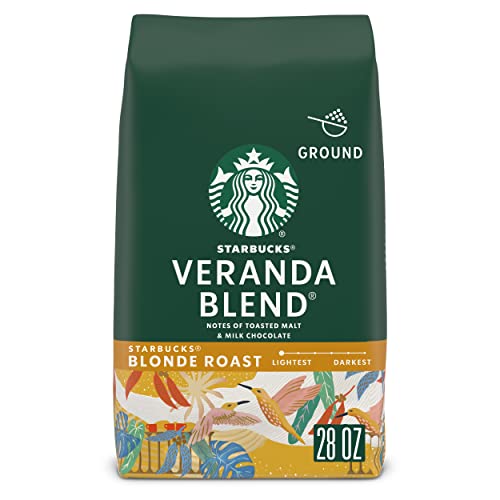 Starbucks Ground Coffee—Medium Roast Coffee—Pike Place Roast—100% Arabica—1 Bag (28 Oz)