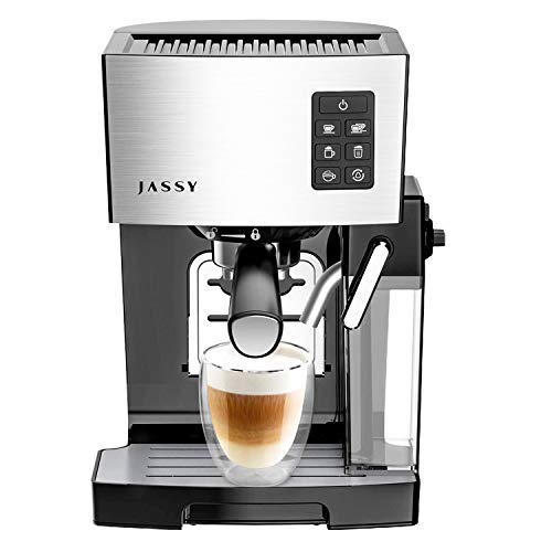  Espresso Coffee Machine 19 Bar Fast Heating Automatic Cappuccino Coffee Maker With Foaming Milk Tank,Multiple Functions For Espresso/Moka/Cappuccino,Self-Cleaning System,1250W